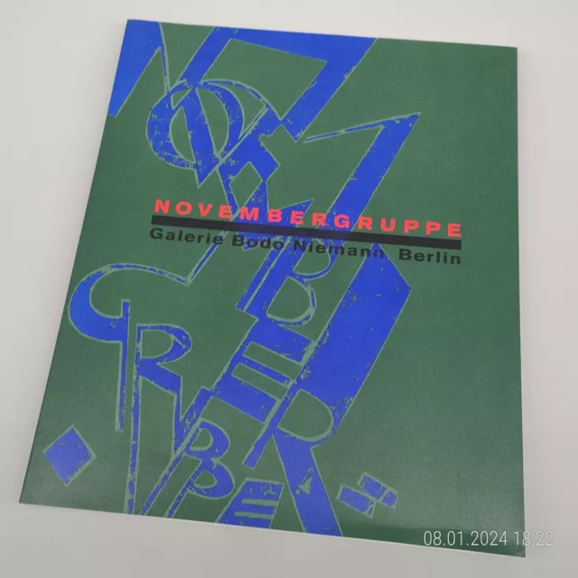 Novembergruppe ~ Galerie Bodo Niemann [1993] Ausstellung Kunst Malerei Katalog