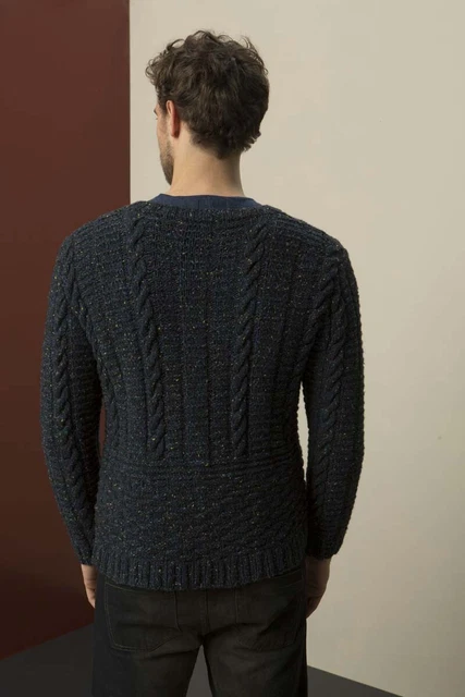 King Cole Schema per lavoro a maglia grossa, coperta e cuscini a coste a quadri o punto giarrettiera (5182