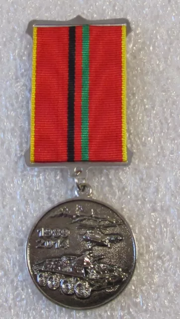 Orden Medaille 25 Jahre Truppenabzug aus Avganistan Ukraine UdSSR 100% Echt