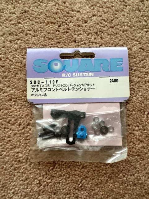 Tamiya TA05 Aluminium und Carbon Gurtstraffer Set selten neu in Packung