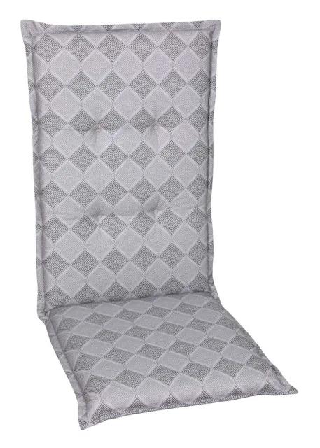 GO-DE Gartenstuhlauflage Sesselauflage Polsterauflage für Hochlehner 50 x 120 cm