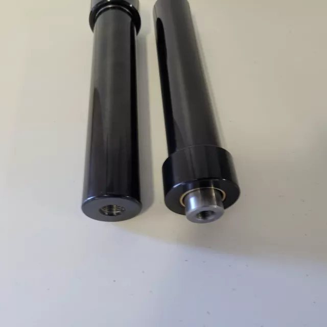 Lowrider Hydraulics Cylinders 6" Black 3/8"Ports Pair Brand New