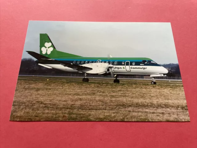 Aer Lingus Commuter Saab 340 EI-SFA colour photograph