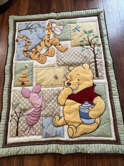 Cuna tirador acolchada lechón lechón para bebé Disney Winnie the Pooh LEER