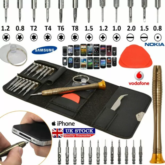 16 in 1 Handy Reparatur Werkzeug Kit Schraubendreher Set iPhone iPod iPad Samsung.