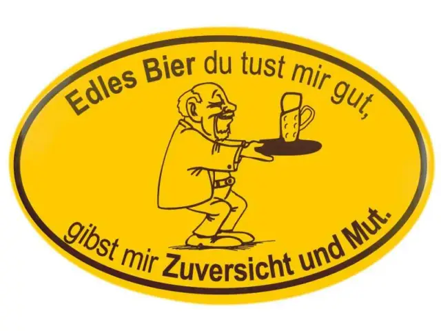 Magnet Flaschenöffner Ortsschild Design Edles Bier du tust...