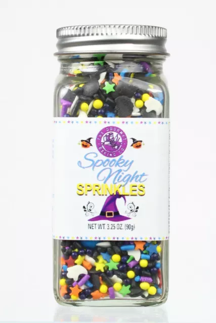 Spooky Night Whimsical Blend Sprinkles For Baking & Decorating Baked Goods