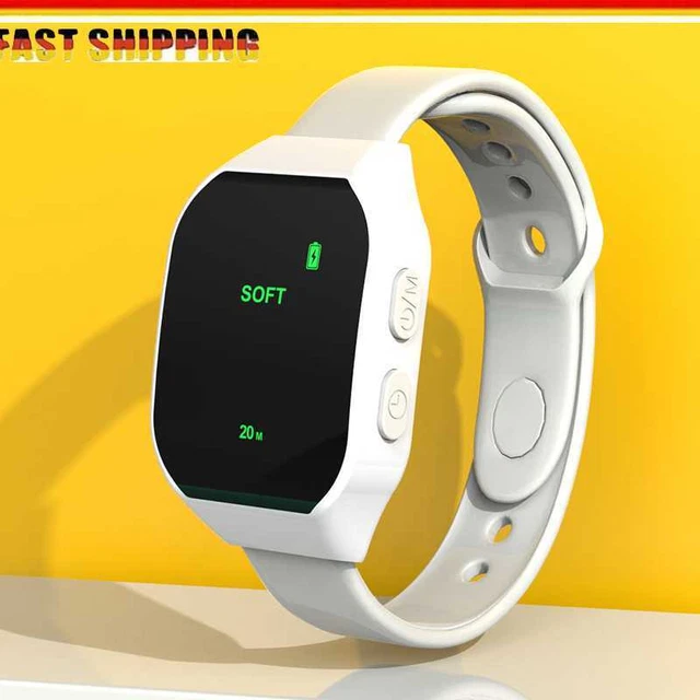 EMS Sleep Aid Watch Microcurrent Pulse Anti-anxiety Insomnia Hypnosis (White)