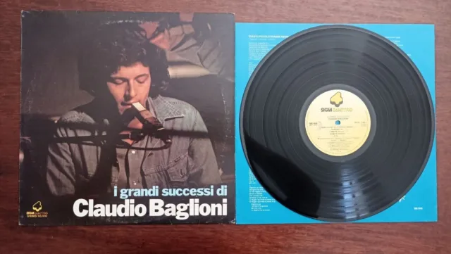 284 Lp I Grandi Successi Di Claudio Baglioni 1983 Italy Vg+/Vg+  Cvvas