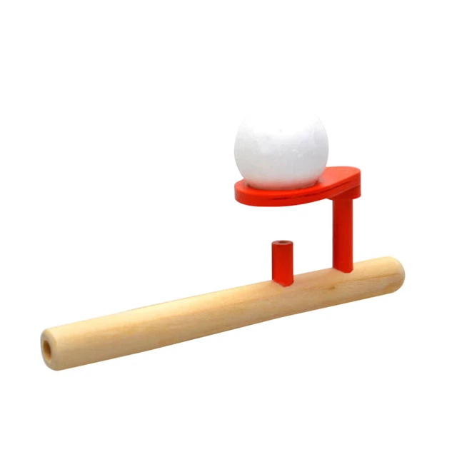 Tubo di soffiaggio galleggiante legno soffiaggio giocattolo soffiaggio giochi