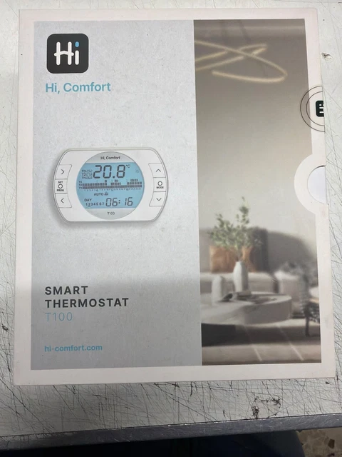 Thermostat Connecté BeSmart Comfort T100 Pour Chaudière Beretta - Wi-Fi Inclus