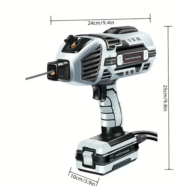 4600W Semi-Automatic Handheld Arc Welder - Digital Intelligent Current Thrust