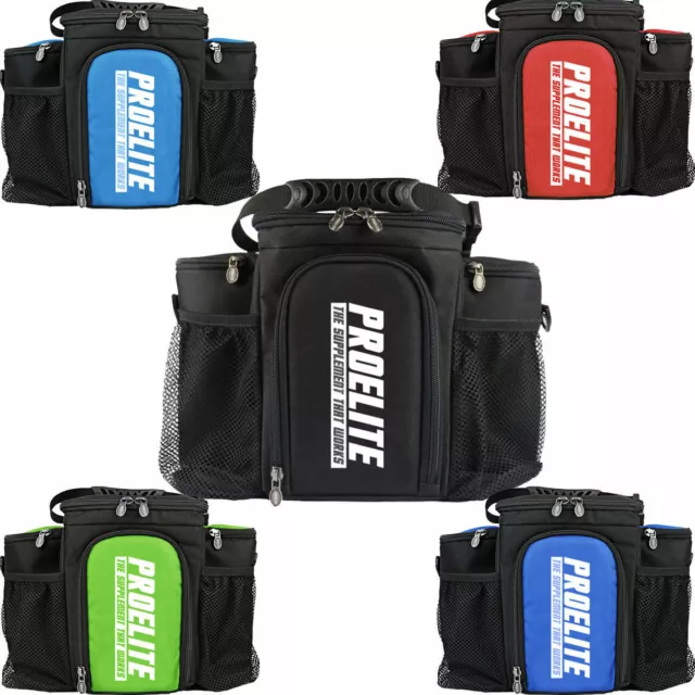 Pro Elite 3 Meal Bag Insulated Food Prep Meal Cooler Management + Free Shaker