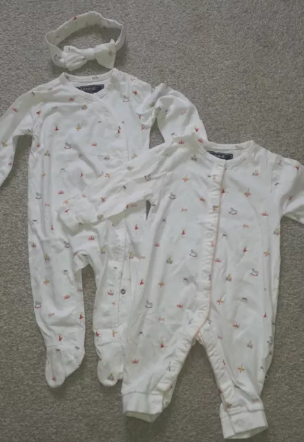 Baby Girl Sleepsuit Bundle 3-6 Months💜 Excellent condition