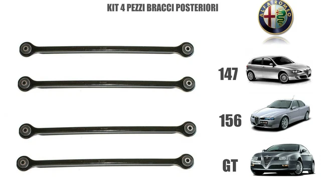 Ricambio Mozzo Ruota Posteriore Alfa Ricambio Alfa 147 156 GT Kit Mozzi Ruota Posteriori BESTPRICE Con Sensore ABS Per ALFA ROMEO 147, 156, GT Cuscinetto Ruota Con ABS Set Cuscinetti Posteriori ABS - 8