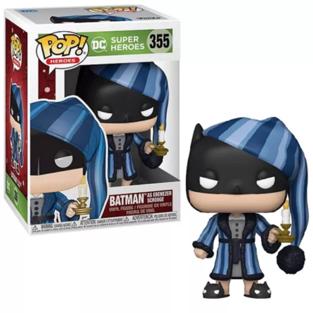 Funko Pop! DC Super Heroes Batman as Ebenezer Scrooge #355 Vinyl Figure E04