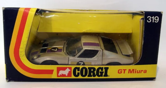 Corgi lamborghini miura p400 deals