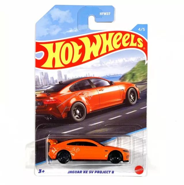 Hot Wheels Jaguar XE SV Project 8 Luxury Sedan Luxus Limousinen Series 2022 1:64