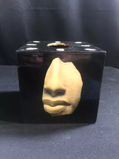 Unique Tissue Holder with Nose & lips of "Akhenaten" an Ancient Egyptian Pharaoh