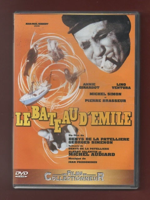 LE BATEAU D'EMILE evec Lino Ventura, Annie Girardot, Pierre Brasseur, ...