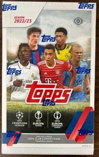 Topps 2022 23 UEFA Champions League Compétitions Soccer Foot Hobby Box Boite 2