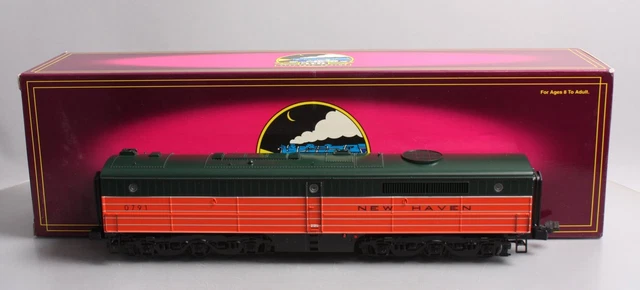 MTH 20-2635-3 O New Haven Alco PA B-Unit Non-Powered Diesel Engine #0791 LN/Box