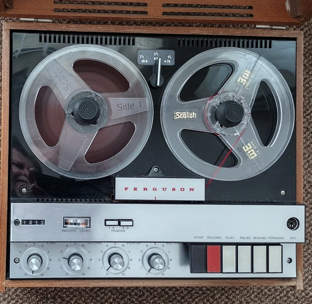 PHILIPS N-4504 4 reel to reel Tonbandgerät Bandmaschine Tape Recorder Recap EUR 235,00 - FR