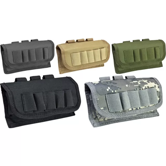 VISM Tactical MOLLE Airsoft Shotgun Shell Carrier Pouch by NcSTAR CV12SHC