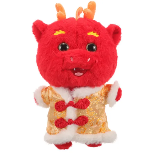 Cloth Dragon Plush Doll Huggable Stuffed Animal Chinese New Year