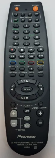 Original PIONEER XXD3028 Remote Control For VSX-D810S VSX-D710S HTP-710