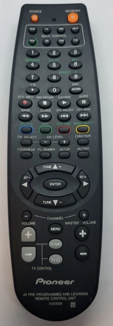 Original PIONEER XXD3028 Remote Control For VSX-D810S VSX-D710S HTP-710 Original PIONEER XXD3028 Remote Control For VSX-D810S VSX-D710S HTP-710