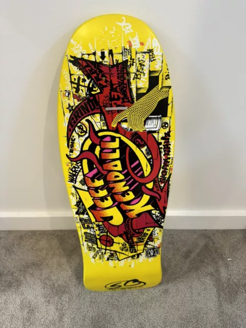 Santa Cruz Jeff Kendall Graffiti skateboard -reissue