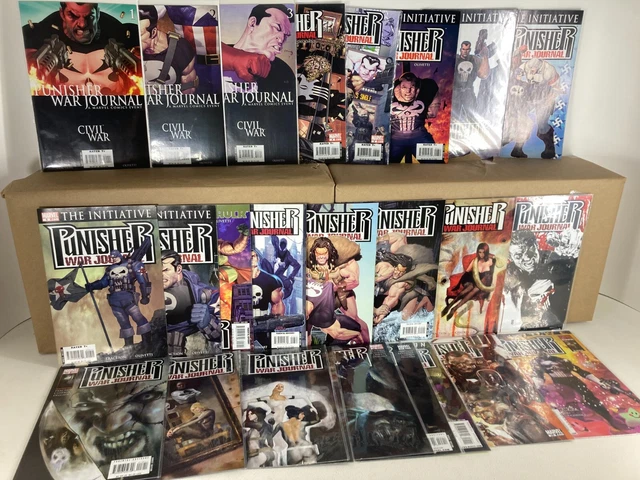 Punisher War Journal 1-26 (miss#s 11,23) +Annual #1 SET! '06 Marvel Comics b1416