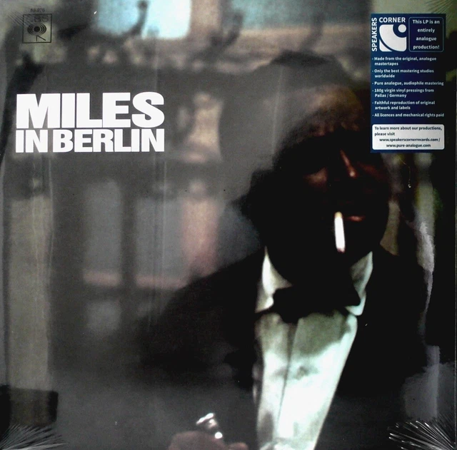 MILES DAVIS MILES IN BERLIN CBS 62976 SPEAKERS CORNER 180grams RELEASE