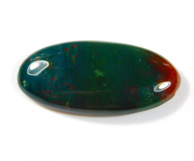 55 Ct Gorgeous Natural Multi Red Bloodstone Jasper Oval Cabochon Gemstone Cl=86