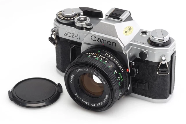 Canon Ae-1 Chrome W.1.8 / 50mm #2529459 (1685821915)
