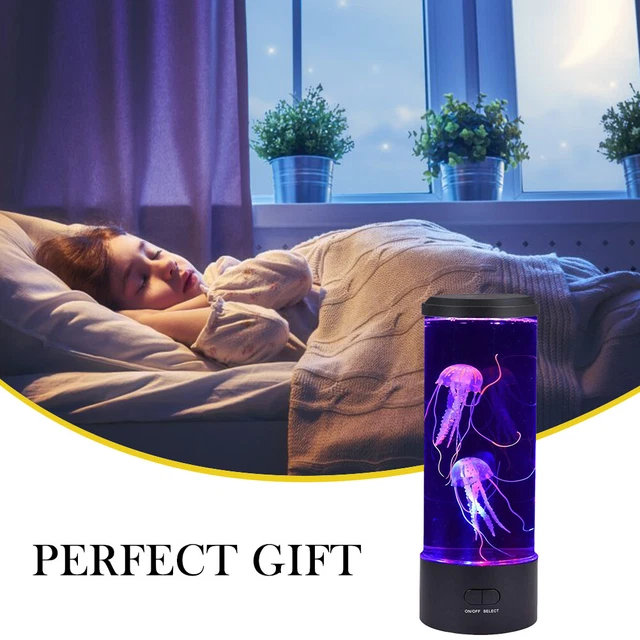 LED Lamp Lava Lamp USB Charging Black Decoration For Home