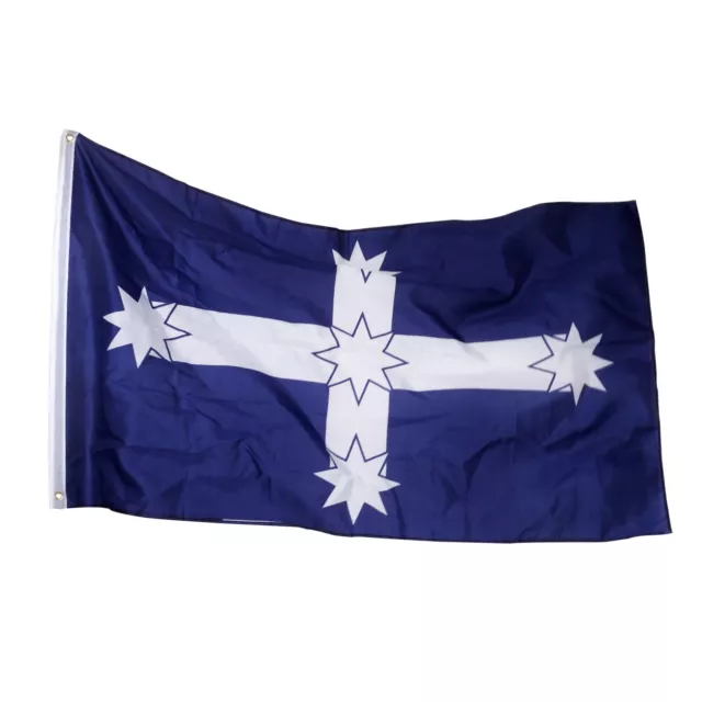 Eureka Stockade Flag Southern Cross 90x150X cm 3X5 Feet Australia Aussie Blue 1x