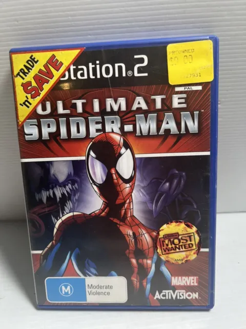 Ultimate Spider-Man PS2 - Complete With Manual, Spiderman Game 2005 Pre-owned