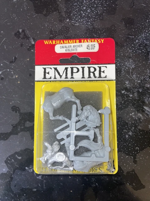 Y Warhammer Fantasy Citadel Blister New Empire Cavalier Archer Kislevite