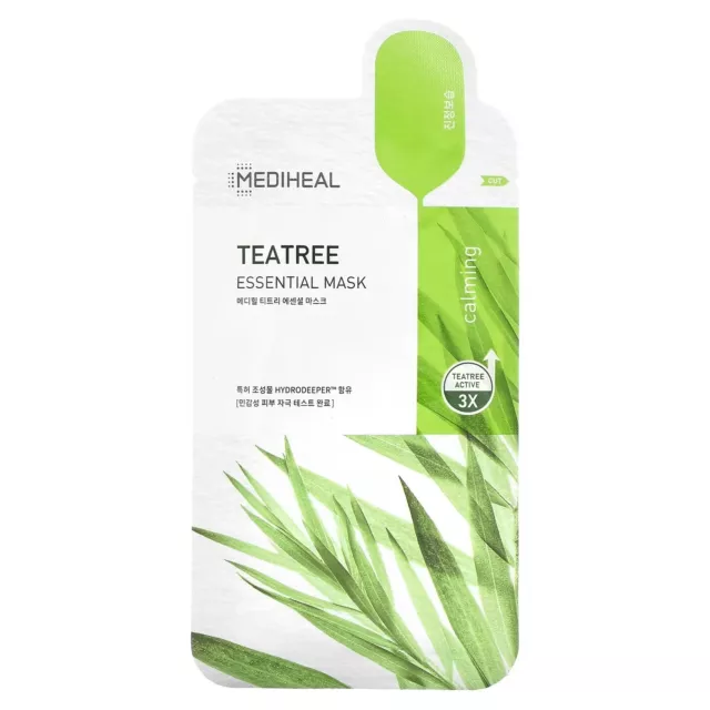 K-Beauty MEDIHEAL Teatree Care Solution Essential Mask 24ml X 10ea