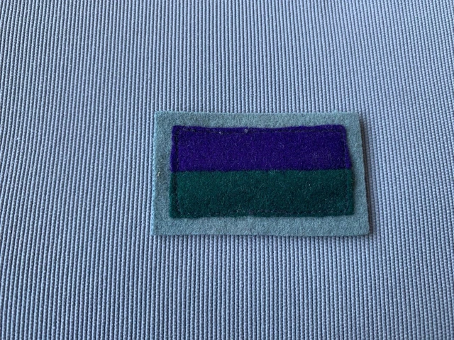 ORIGINAL WW2 AUSTRALIAN Full Size Colour Patch 2/2nd Inf Btn AIF WWII ...