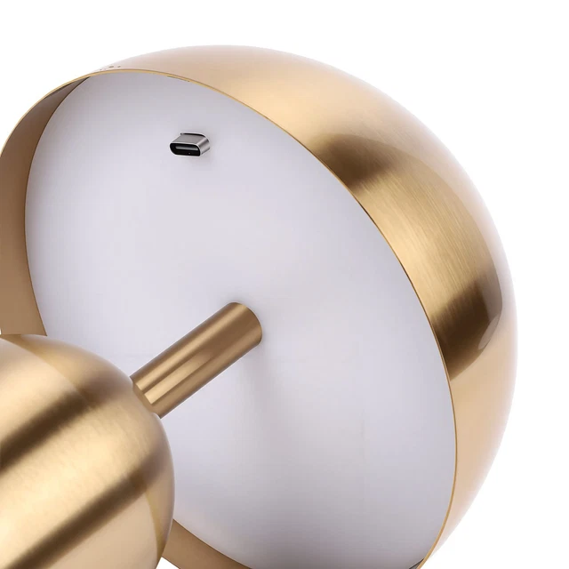 MUSHROOM LAMP TOUCH Dimmable Night Light Portable Rechargeable USB ...