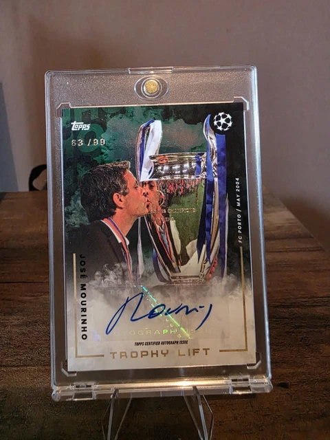 世界49枚限定！Topps MOURINHO モウリーニョ 直筆サイン PSA
