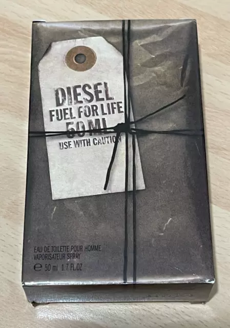 Diesel Fuel For Life - Empty Box - No Aftershave Bottle