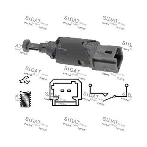 Interrupteur De Feux Stop GVSS - Compatible Renault, Opel, Mitsubishi, Nissan (réf. 7700414988, 4404452, 4415882) - 3