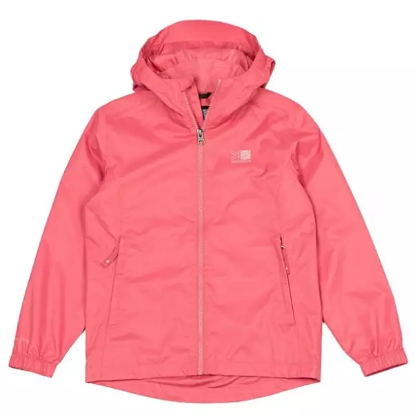 Karrimor Sierra Hooded Jacket Junior Girls Rose UK Size 11-12 Years #REF161