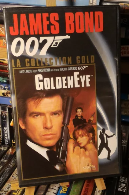 VHS - JAMES BOND - GOLDENEYE  (1995) - pierce brosnan - VHS  OCCASION