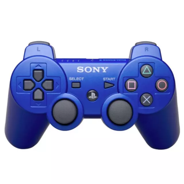 Sony PS3 PlayStation 3 - Original Controller Sixasis Dualshock 3 - Blau