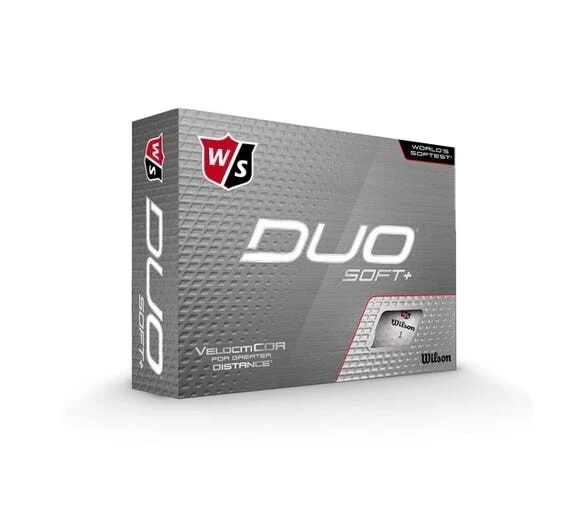 Boîte De 12 Balles Golf Wilson Duo Soft+